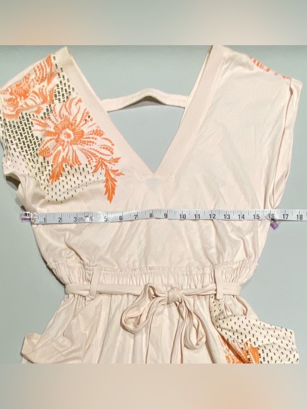 Daily Practice by Anthropologie Short-Sleeve V-Neck Midi Dress, size S - Picture 7 of 10